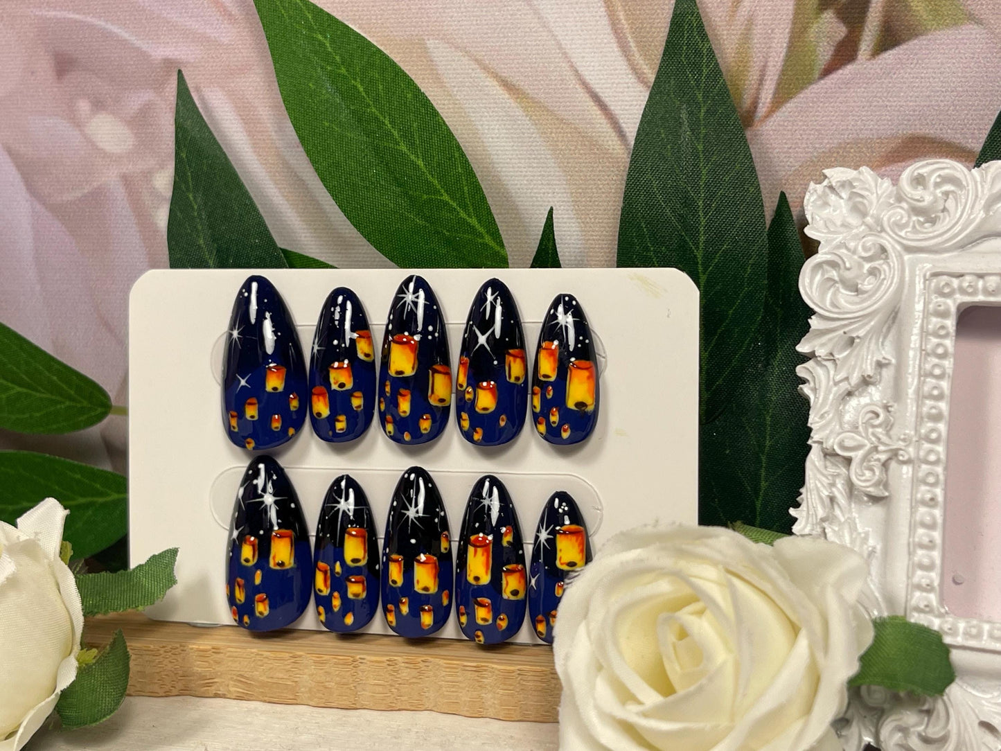 DESEOS DE LINTERNA - Juego de 10 clavos para faroles de vela