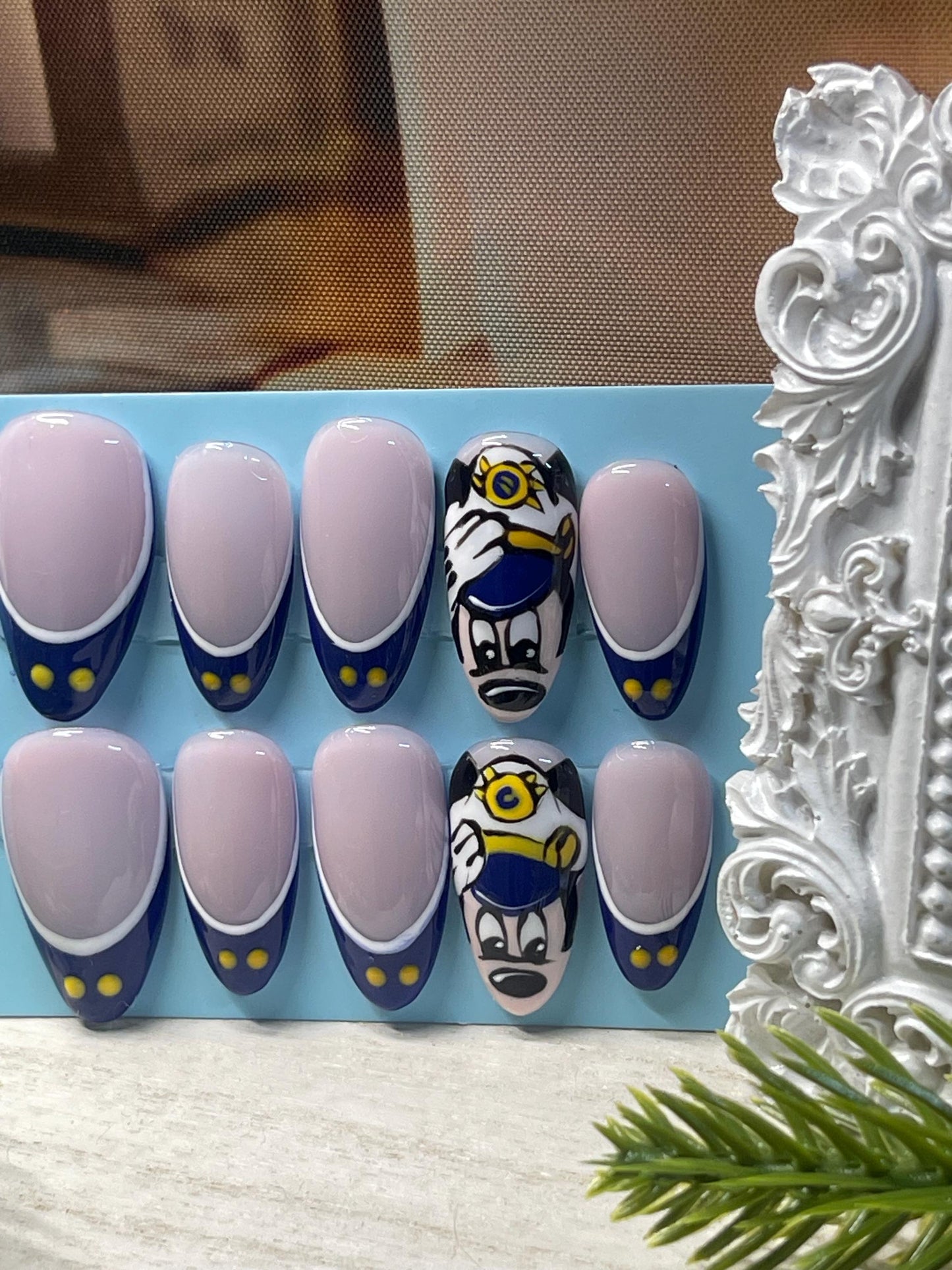 CAP'N MICKEY - Set de 10 uñas inspiradas en los cruceros de Disney