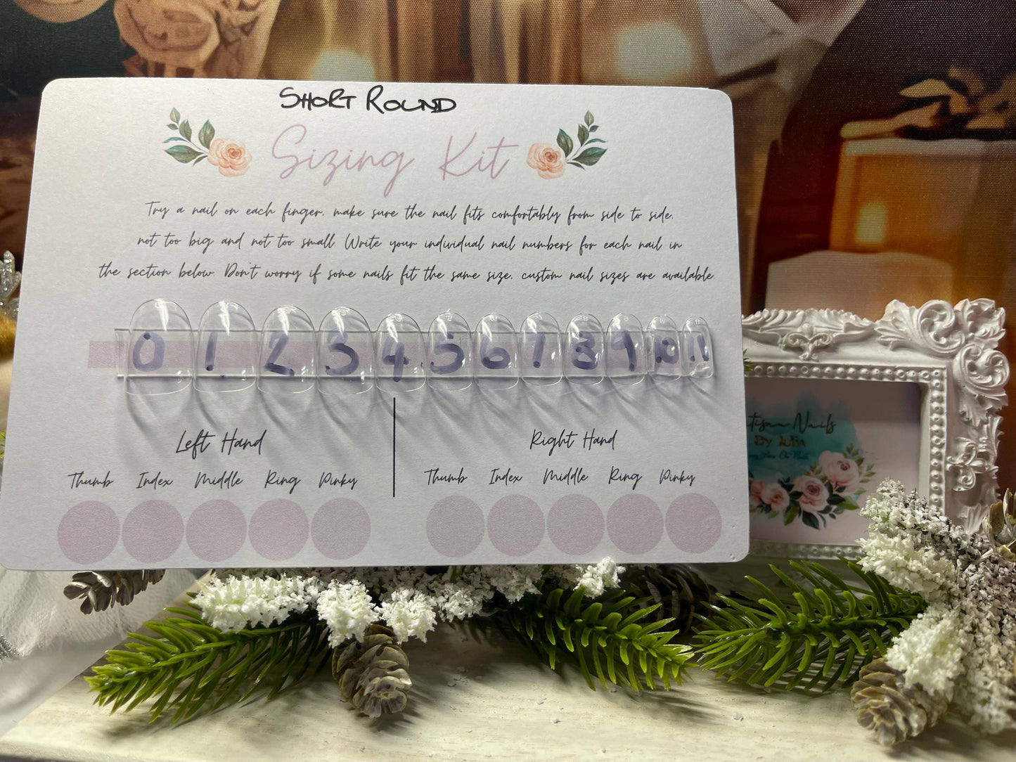 Sizing Kits for Custom Press On Nails - All shapes and lengths available
