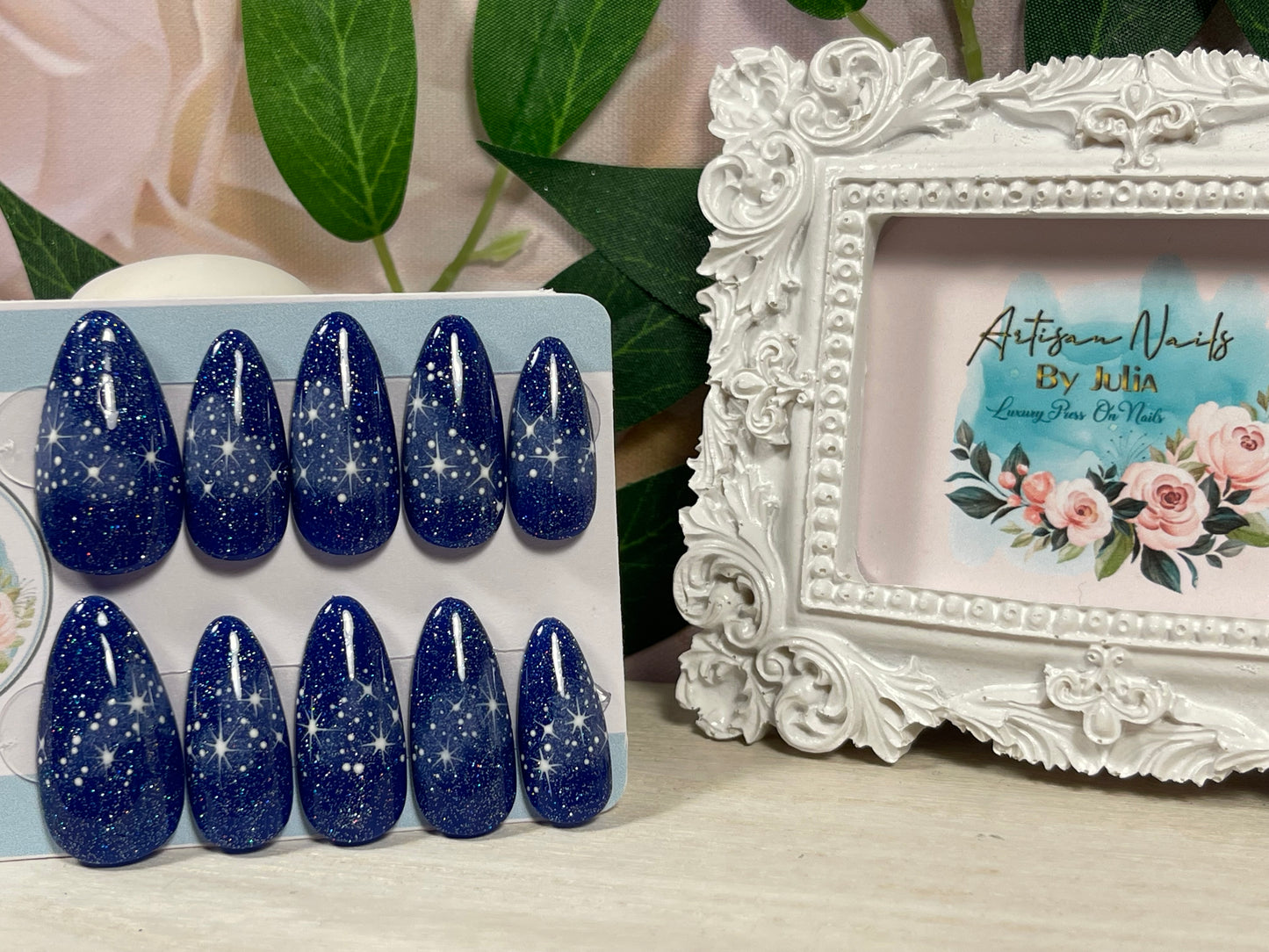 STARRY STARRY NIGHT - Set of 10 Night Sky Inspired Nails