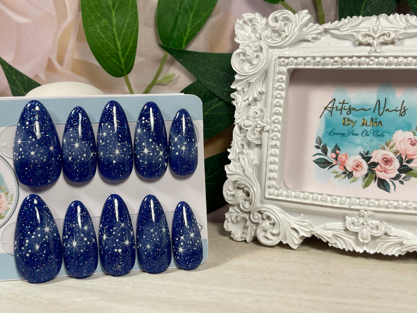 STARRY STARRY NIGHT - Set of 10 Night Sky Inspired Nails