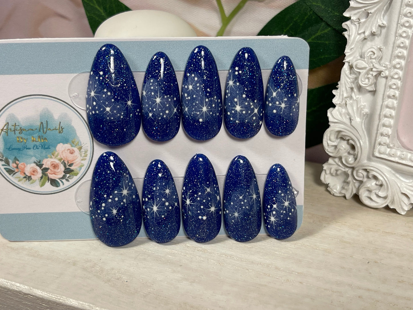 STARRY STARRY NIGHT - Set of 10 Night Sky Inspired Nails