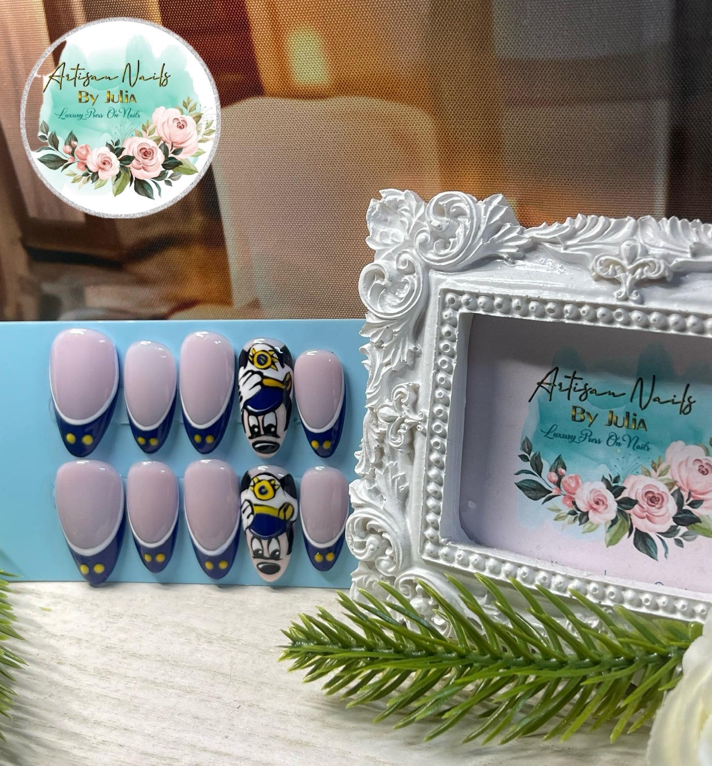 CAP'N MICKEY - Set de 10 uñas inspiradas en los cruceros de Disney