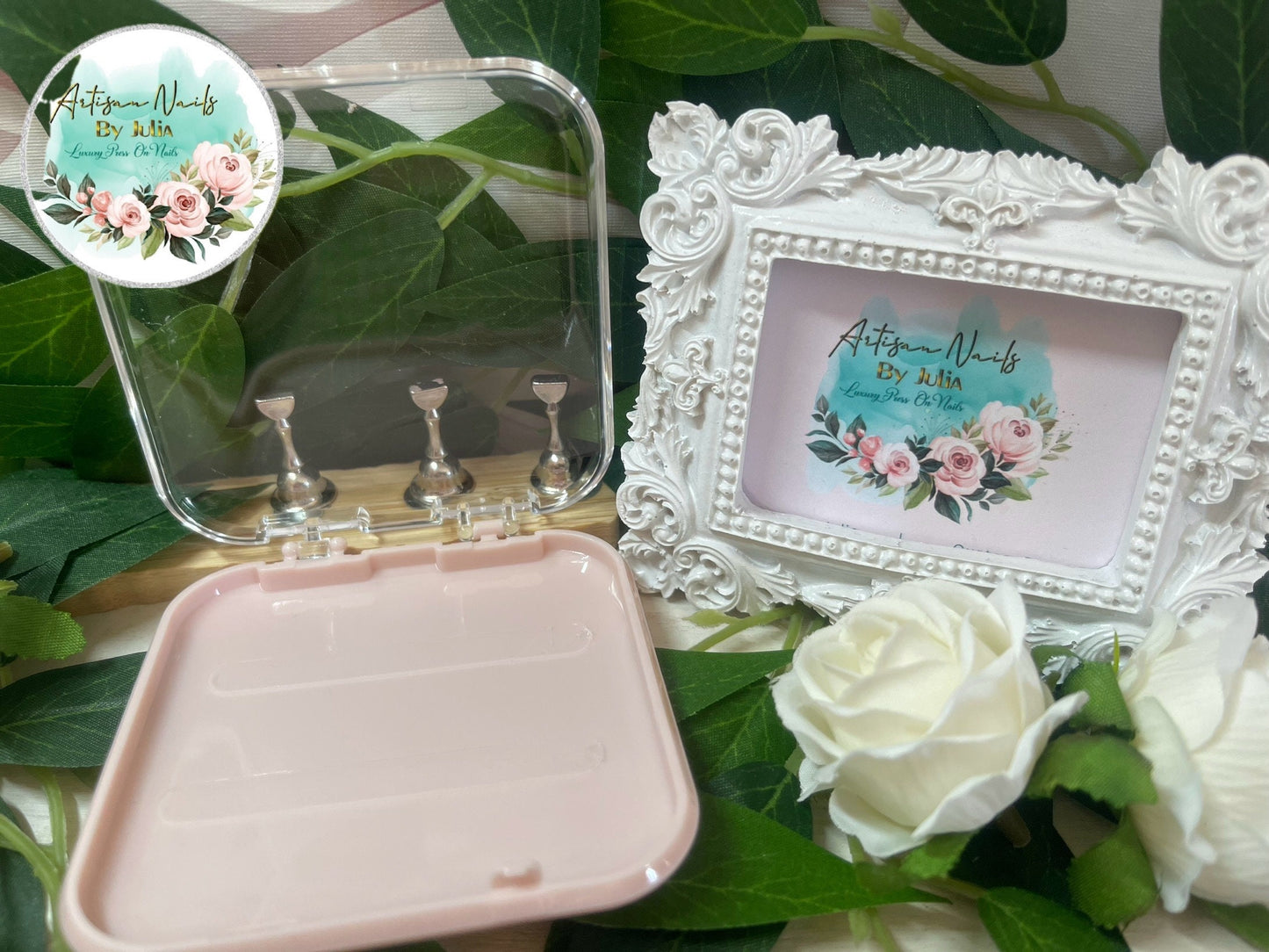 🌿Coffret de présentation pour ongles - ONGLES NON INCLUS🌿