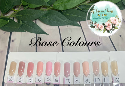 OAK FALL  - Set of 10 Rich Neon Autumn Leaf Nails