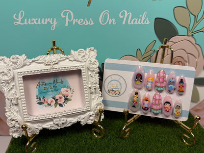 Small World 2 | Hand Painted Magical Press On Nails