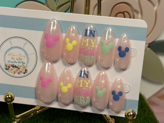 Main Street Merry | Christmas Mouse Gel Press On Nails