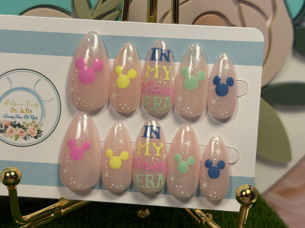 Magical Era | Pastel Mouse Inspired Gel Press On Nails