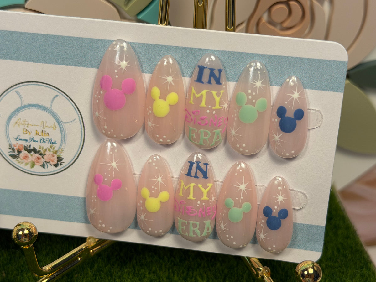 Magical Era | Pastel Mouse Inspired Gel Press On Nails