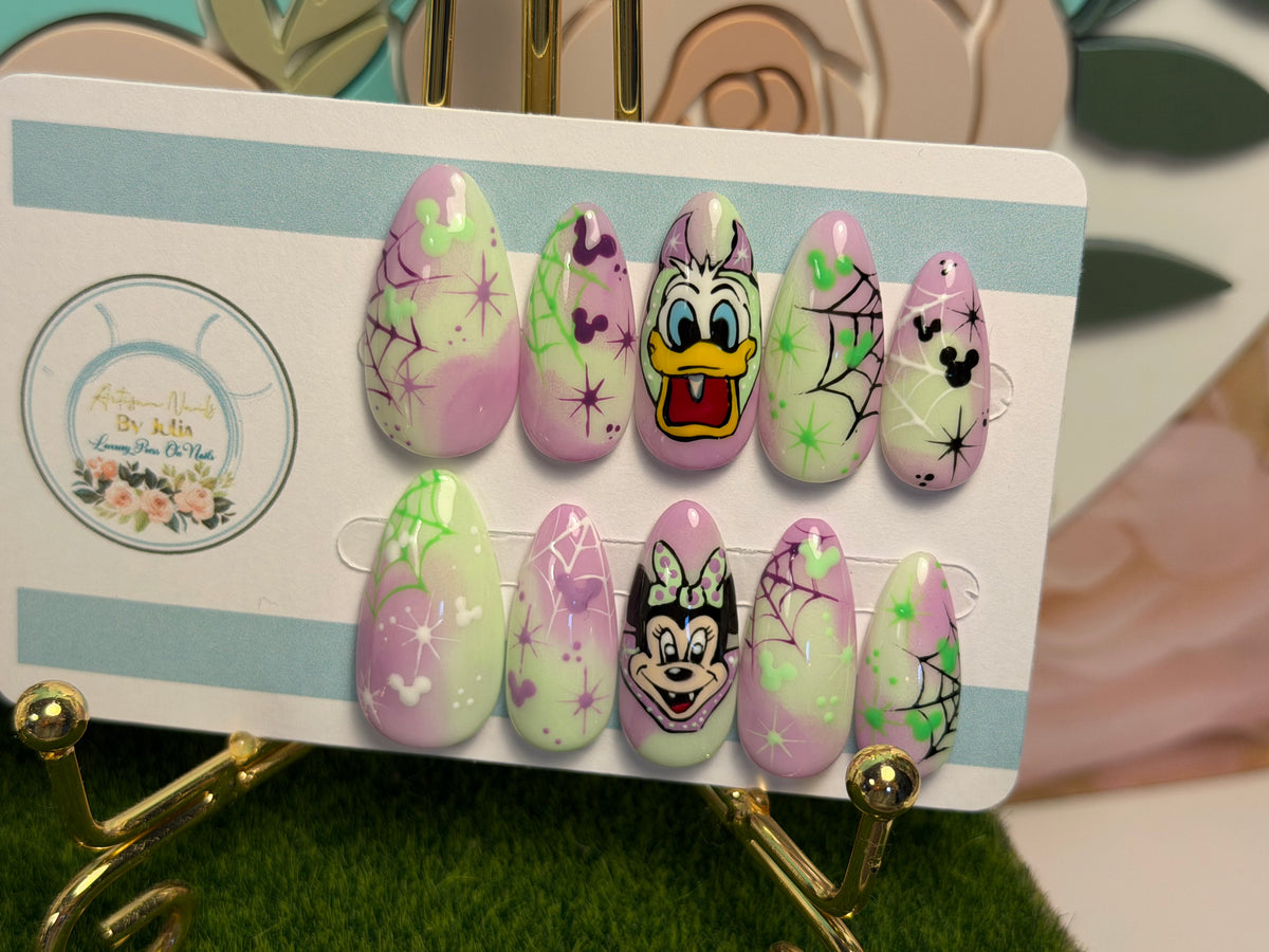 Bewitched & Bewildered | Pastel Halloween Gel Press On Nails