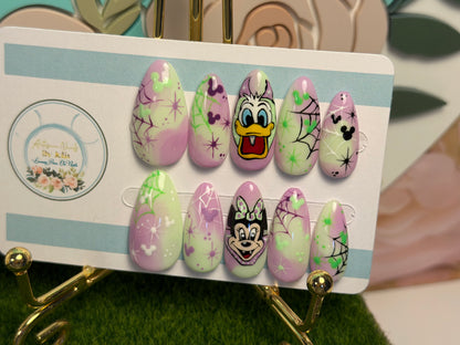 Bewitched & Bewildered | Pastel Halloween Gel Press On Nails