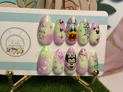 Bewitched & Bewildered | Pastel Halloween Gel Press On Nails