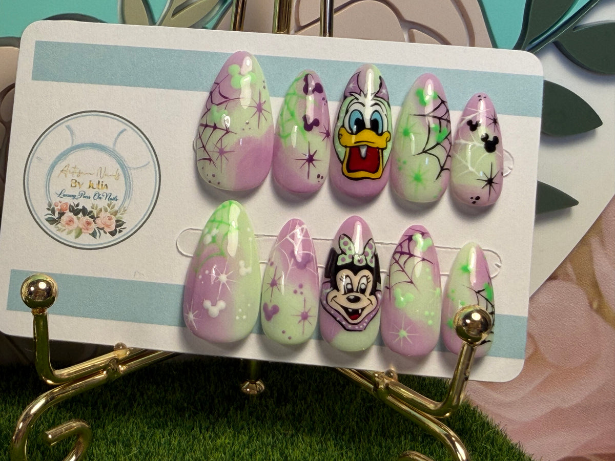 Bewitched & Bewildered | Pastel Halloween Gel Press On Nails