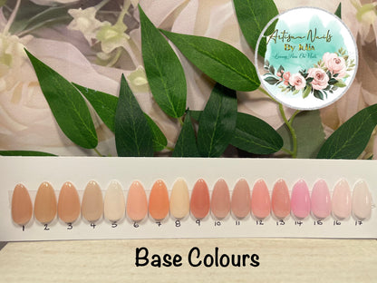 EDELWEISS - Set of 10 Floral Design Nails