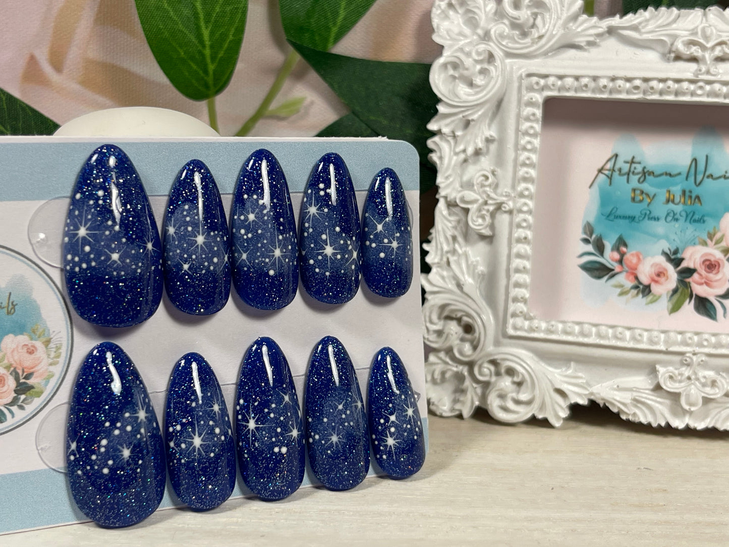 STARRY STARRY NIGHT - Set of 10 Night Sky Inspired Nails