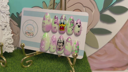 Bewitched & Bewildered | Pastel Halloween Gel Press On Nails