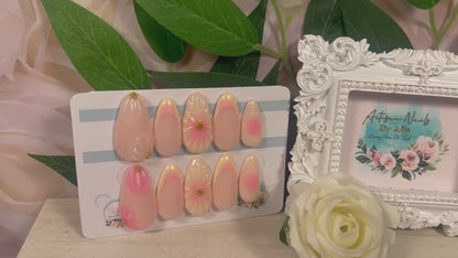 ISLAND SUNRISE - Set of 10 3D Effect Summer Holiday Nails