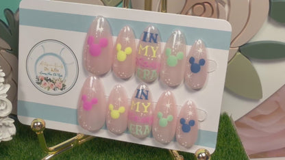 Magical Era | Pastel Mouse Inspired Gel Press On Nails